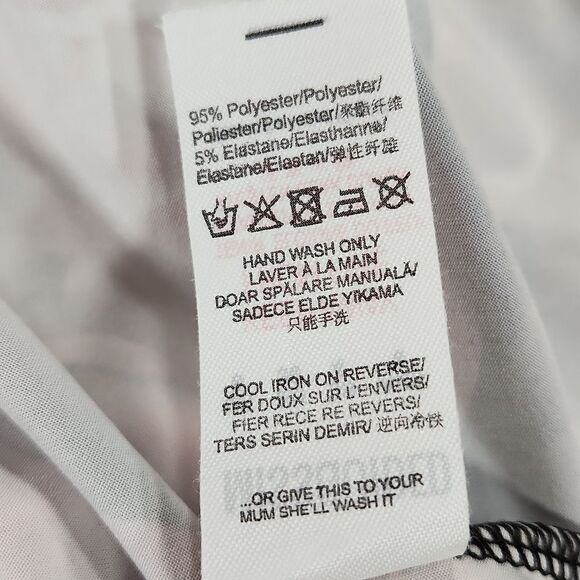 🔹️Missguided Purple Floral Faux Wrap Around Mini Dress Size 4 - Picture 12 of 12